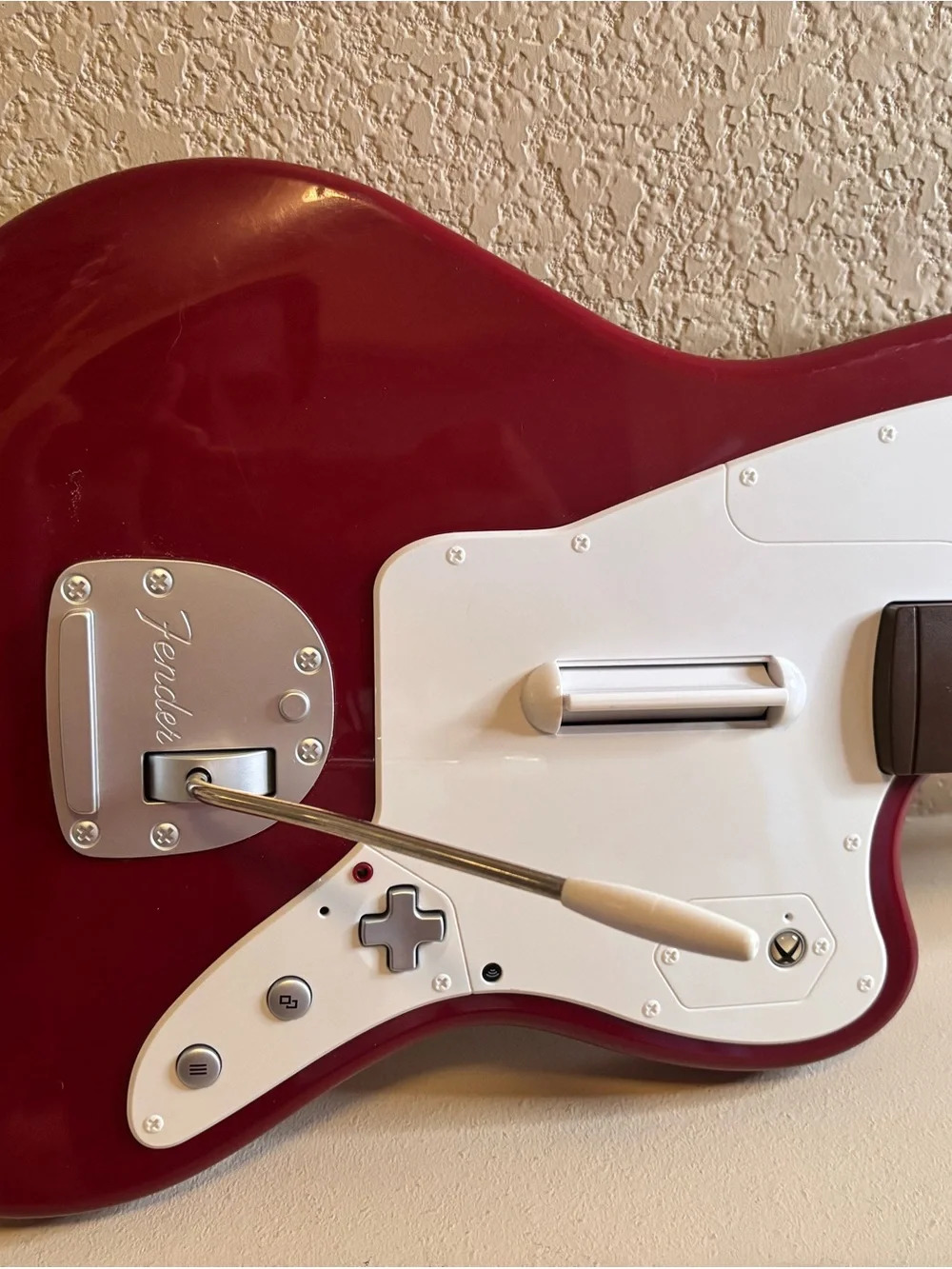 Fender Jaguar Rock Band 4 Xbox One Wireless Guitar Controller Red